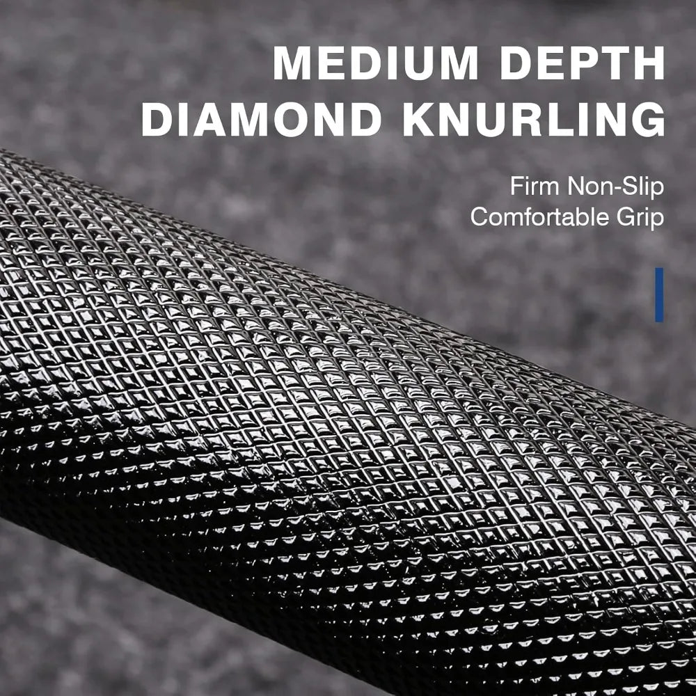 Brand new fast shipping 7FT  Barbell Bar 2 Inch for Weightlifting Power Lifting Strength Training Squats Deadlifts