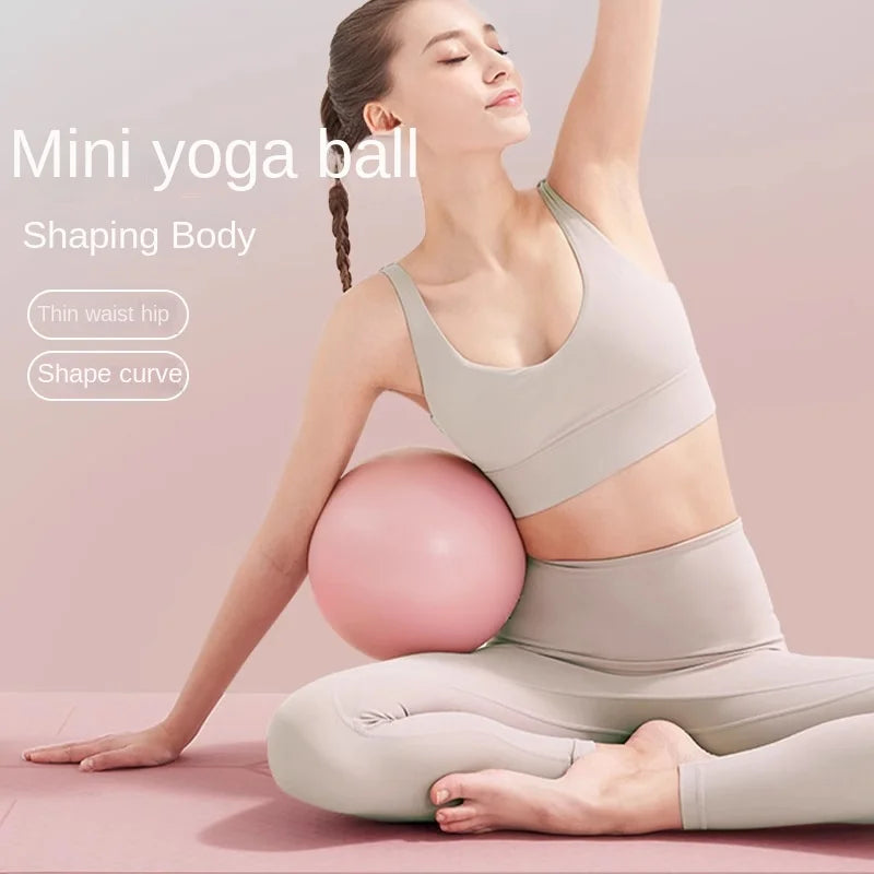 25cm Mini Yoga Ball Fitness Pilates Reduce Fat Ball Thick Explosion-proof PVC Non Slip Gym Home Training Workout Exercise Ball