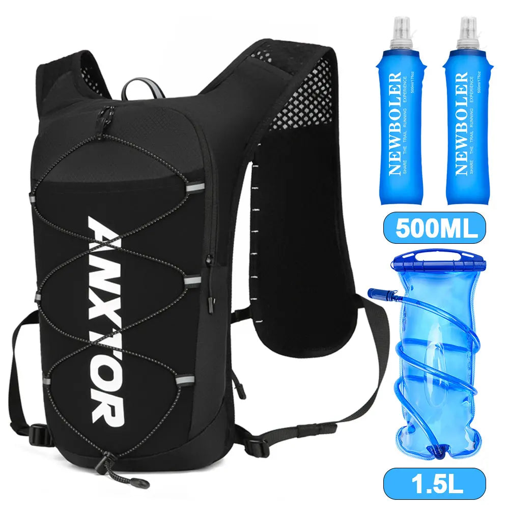 NEW Trail Running-ultra-light 5L Backpack, Running Hydration Vest, Marathon Can be used with 1.5L 500ML water bag.