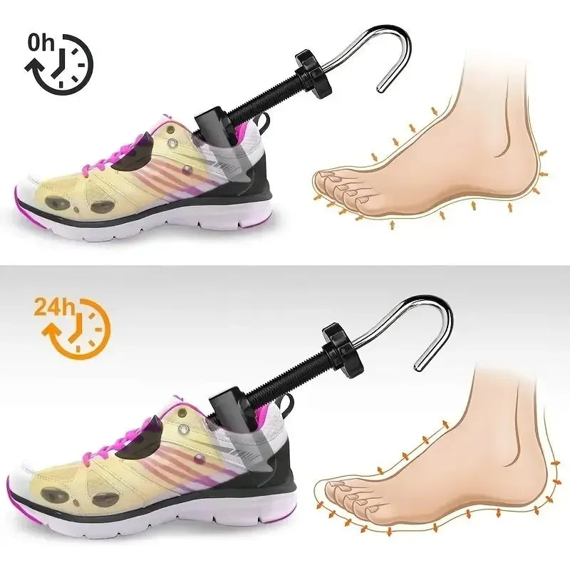 Professional Shoe Trees Adjustable Length Width Shoes Stretcher Boots Sneakers Shoe Stretchers Men Woman Heels Shoes Tree 1Pcs