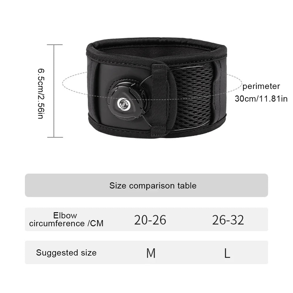 1-10PC Adjustable Elbow Brace Tennis Elbow Brace Breathable Arm Support Band Non Slip Golf Elbow Strap for Daily Wear Gym Sports