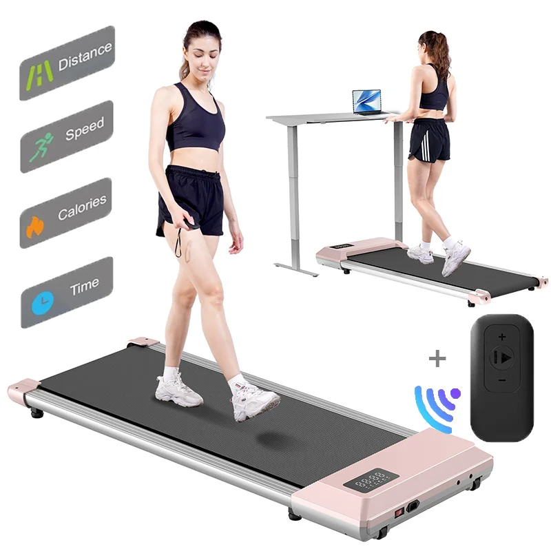 350lbs Treadmill for Home 2.5HP Treadmills Walking Pad LCD Digital Data Display 2in1 Walking Running Fitness Exercise Machine