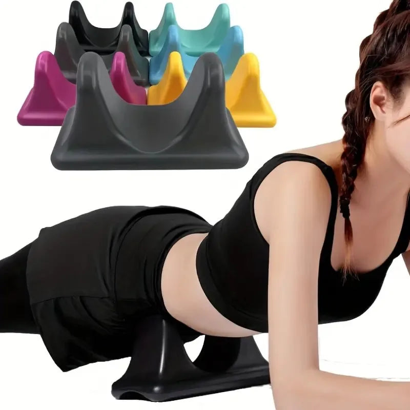 Deep Tissue Waist Muscle Relaxer Massager for Hip, Back and Psoas Training, Body Stretching with Ergonomic Design