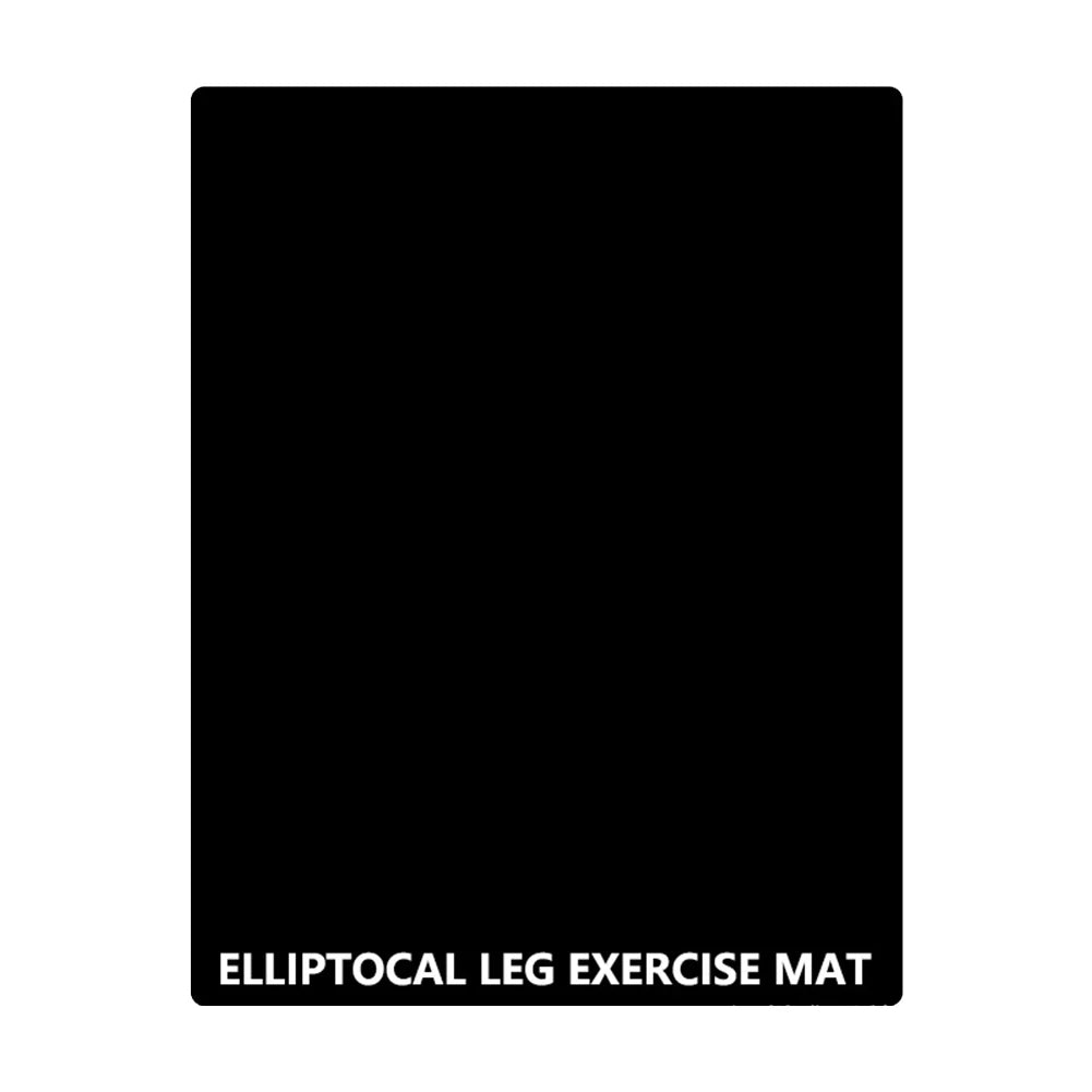 Ellipse Leg Exerciser Machine Mat Non-Slip Foot Pedal Exerciser Mat Soft Stepper Floor Mat Enhance Stability for Fitness Sports