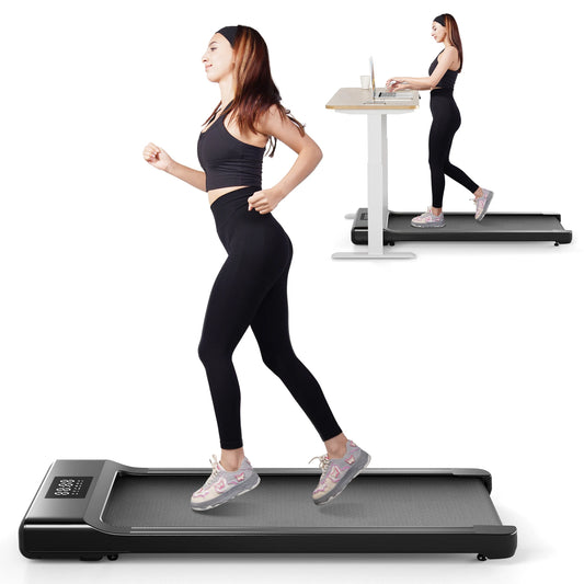 Treadmills for Home 2.5HP Remote Control LCD Display 300LBS Walking Pad Treadmills Portable Walkingpad Fitness Exercise Machine