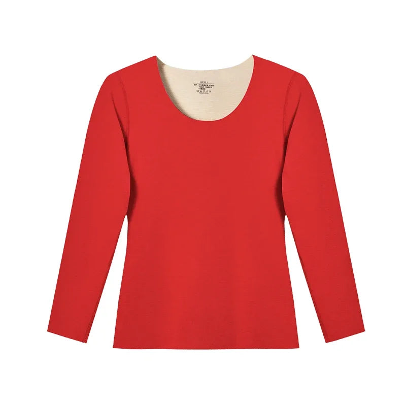 Women's thermal underwear wear seamless women's autumn clothes with a thick base of cashmere autumn and winter single wool autum