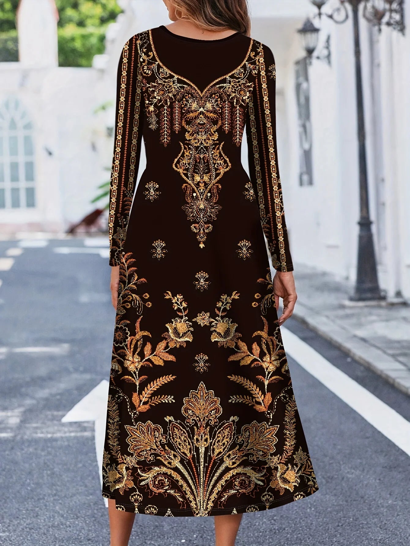 Fashion Elegant Women Dress Loose Casual Dress Women Dress New Temperament