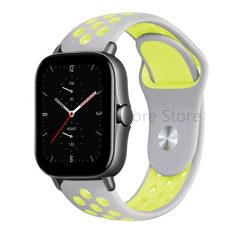 20mm/22mm Watch strap For Amazfit GTS 4-3-2e Mini/GTR 4-3-2 47mm/GTR 2e/stratos 3 sport Bracelet Amazfit Bip 5/Bip 3 pro strap