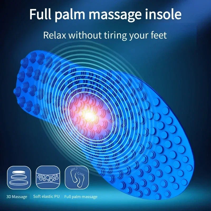 Finger pressure board Massage Insole Relieve foot fatigue Shoes Insoles Men Woman Shoe Pads Soft Sports Casual Shoes Sole 1Pair
