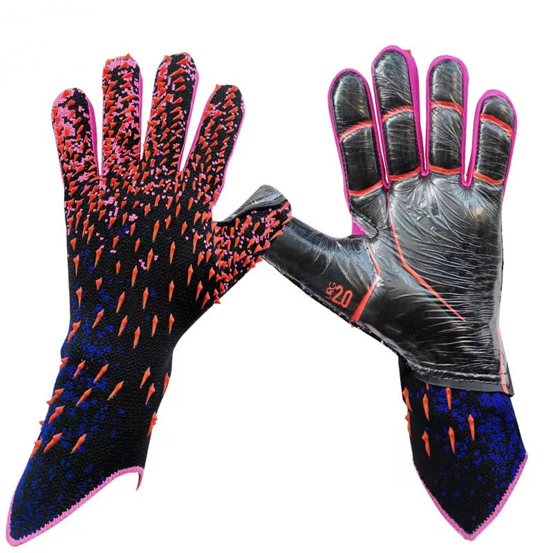 Soccer Football Goalkeeper Gloves Thickened Professional Protection Adults Teenager Goalkeeper Soccer Goalie Gloves