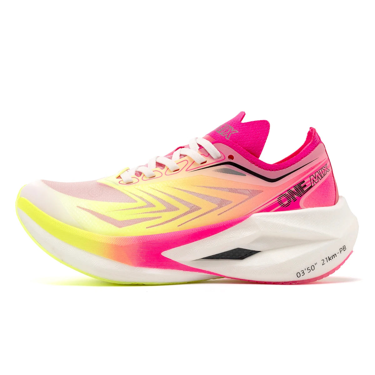 ONEMIX Professional Marathon Racing Running Shoes Men Full-length Carbon Plate Sports Sneakers Shock Absorbent Training Shoes