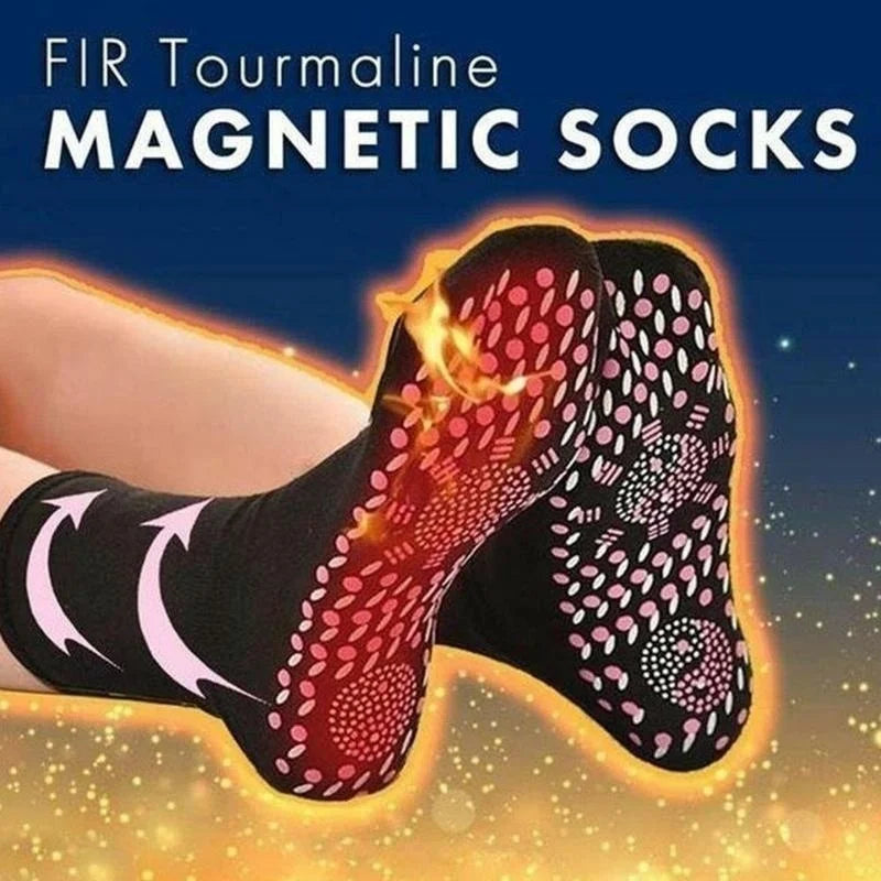1-10pairs Tourmaline Self-Heating Socks Winter Warm Thermal Health Care Socks Floor Socks Absorption Deodorant  Warm Socks
