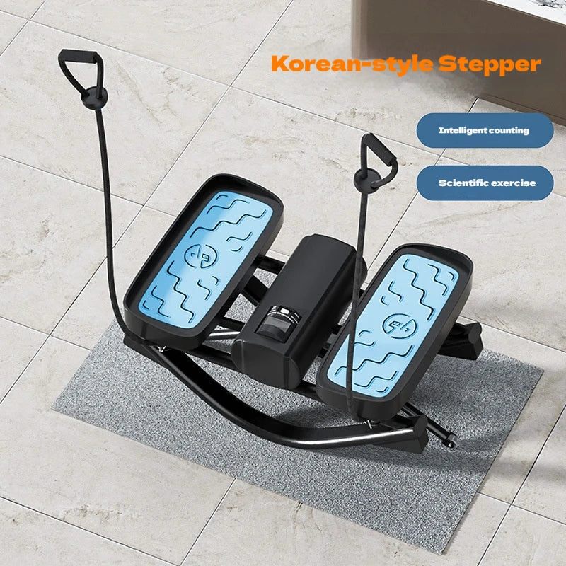 Indoor home stepper for slimming legs and waist, full body exercise for weight loss, fat burning fitness equipment, silent