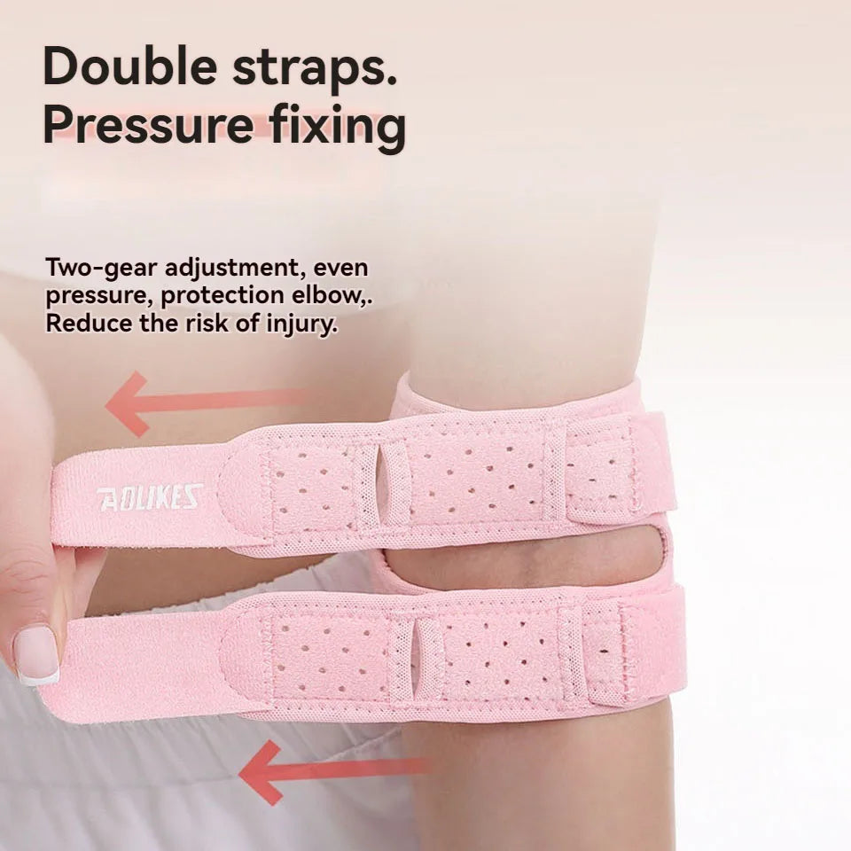 AOLIKES 1PCS Elbow Compression Sleeve,Elbow Brace for Tennis Elbow for Women & Men, Elbow Sleeve for Tennis, Golfer, Badminton