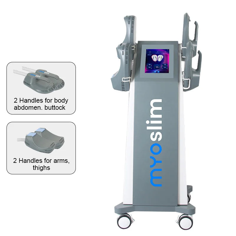 Portable Myoslim Neo EMS Muscle Stimulator Electromagnetic Body Slimming Fat Removal Build Muscle Device