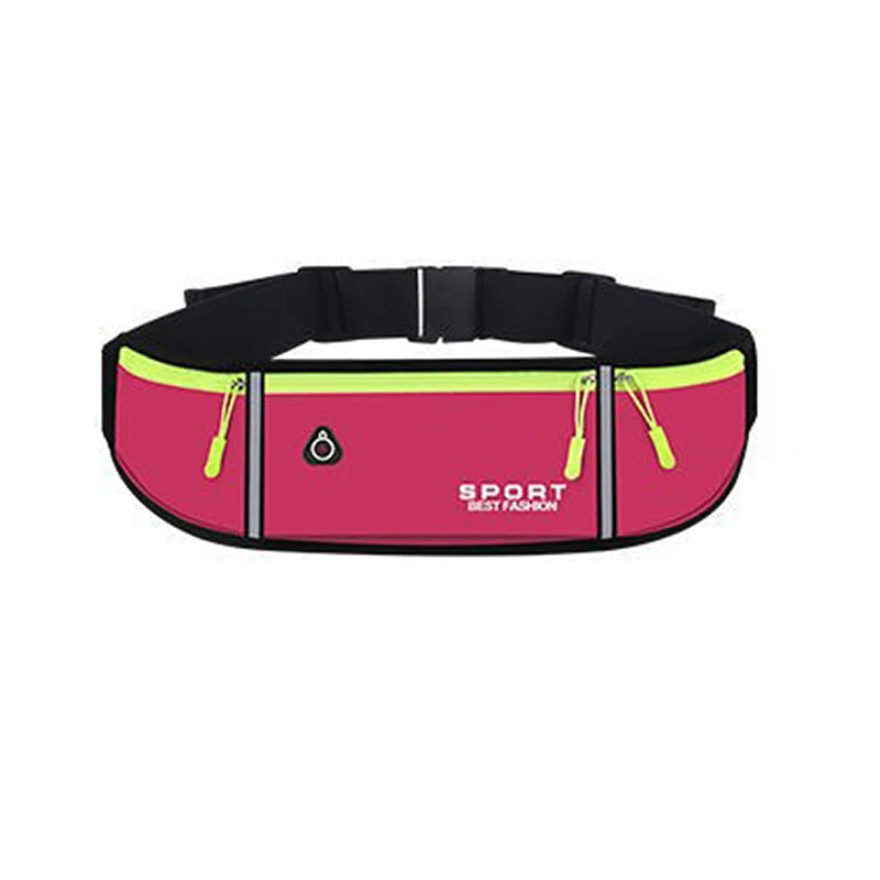 Running Waist Bag Men Women Sports Belt Pouch Sports Fanny Pack Mobile Phone Bag Gym Running Cell Phone Jogging Run Cycling Bag