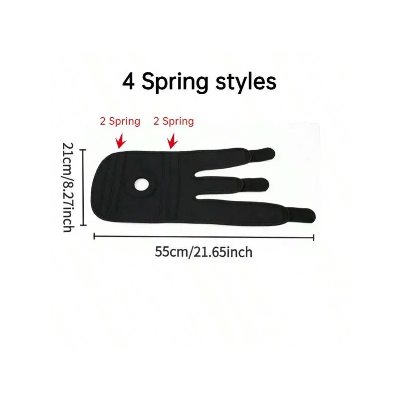 Breathable Adjustable Knee Brace (Without Side Stabilizers) – For Exercise Training & Knee Pain Relief