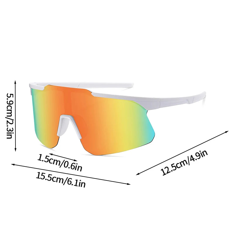 Cycling Sunglasses for Man Woman Polarized Mtb Cycling Sunglasses Outdoor Sport UV Protection Glasses for Drive Ski