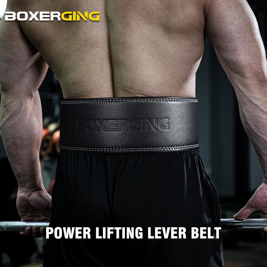 Adjustable Weightlifting Belt, Lever Powerlifting Belt,Gym Barbell,Squat Deadlift, Waist Support, Strength Training Lumbar Brace