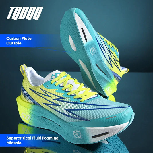5.0 MIX Carbon Plate Running Shoes for Men and Women Racing Marathon Stable Rebound Shock-absorbing Training Sneakers
