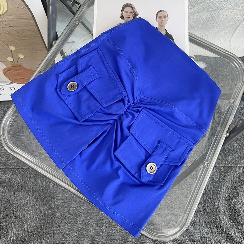 Nude High Waist Peach Butt Sport With Pocket Yoga Shorts Leggings Quick Drying Gym Training  Cycling Outdoor sports Shorts