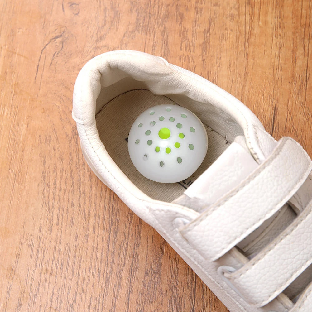 6-30pcs Deodorant Balls For Shoes Jasmine Scent Fresheners Footwear Shoe Closet Toilet Deodorization Long-lasting Aromatic