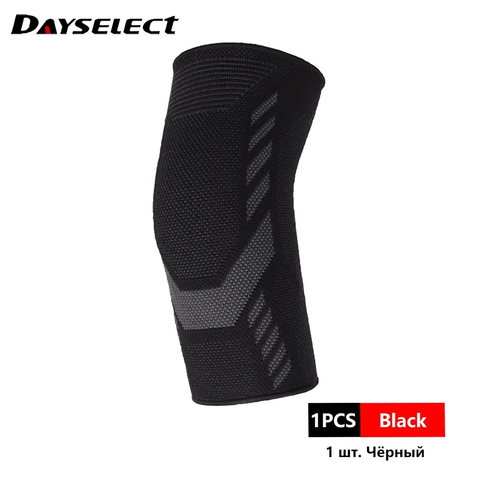 1Pcs Elbow Support Elastic Gym Sport Elbow Protective Pad Absorb Sweat Sport Basketball Volleyball Tennis Arm Sleeve Elbow Brace