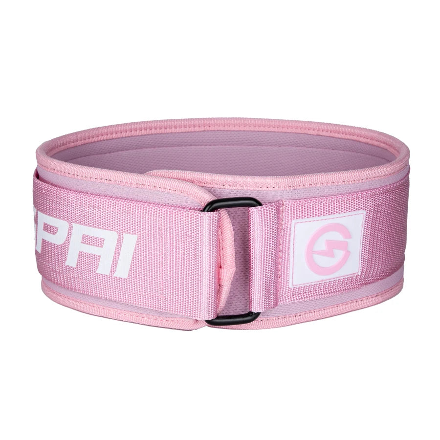 1Pcs Gym Weightlifting Belt Adjustable Waist Back Support Squat Dumbbell Barbell Deadlifts Training Fitness Black Pink Grey