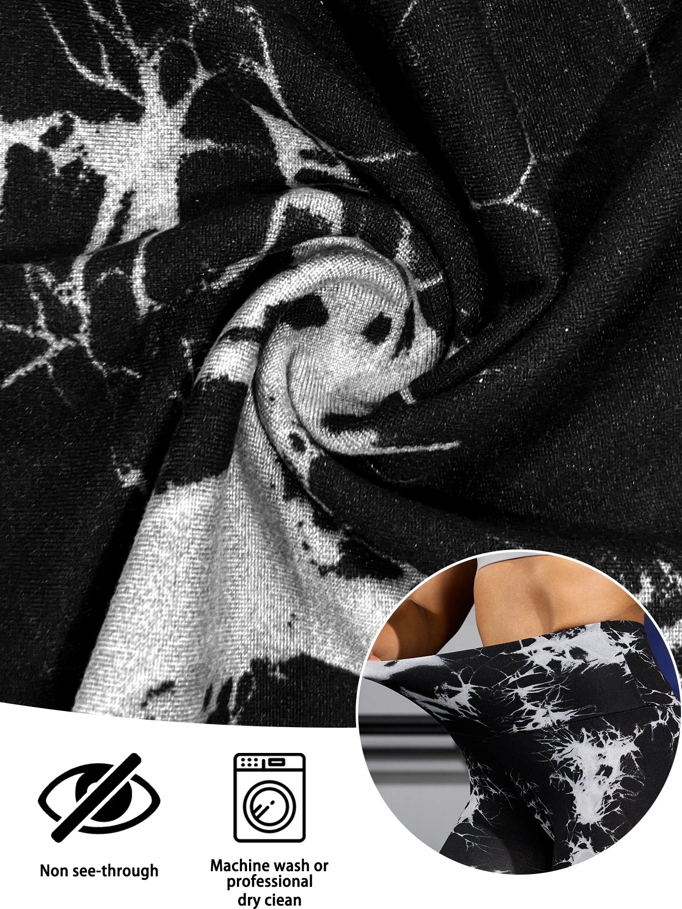 Women's High Waisted Capri Pants Super Soft Tummy Control No See Through Workout Yoga Running Athletic Push Up Gym Leggings