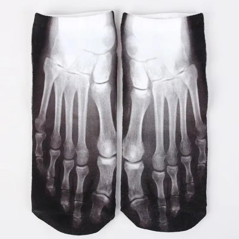 New Design Funny Fashion Harajuku Women Socks Novelty 3D Beer Pattern Socks Hiphop Solid Cotton Cool Ankle Short Socks
