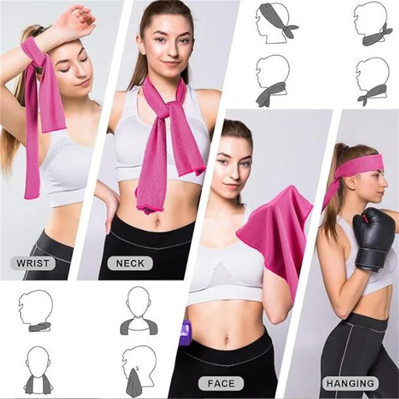 Fast Dry Sport Towel Multifunctional Travel Swimming Yoga Ultra Soft Lightweight Super Absorbent Microfiber for Gym 1-100 pcs