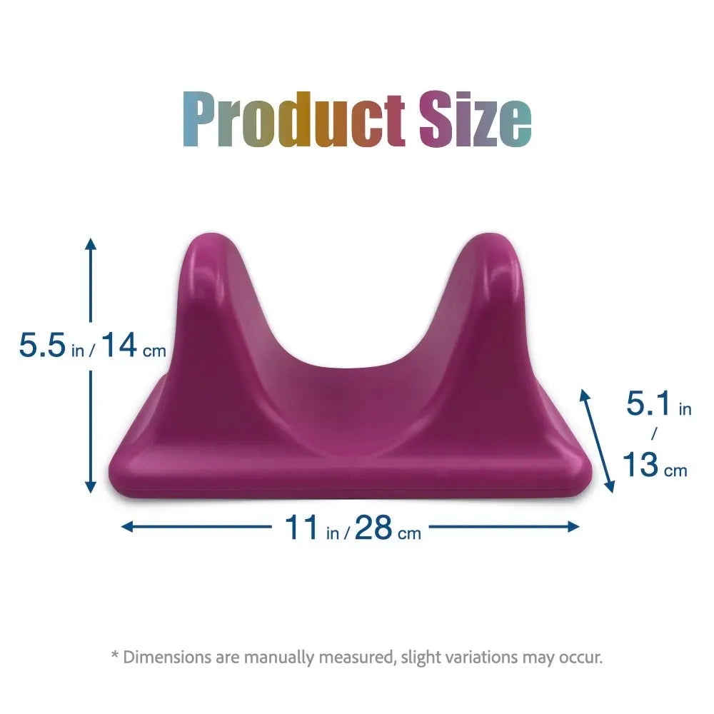 Deep Tissue Waist Muscle Relaxer Massager for Hip, Back and Psoas Training, Body Stretching with Ergonomic Design