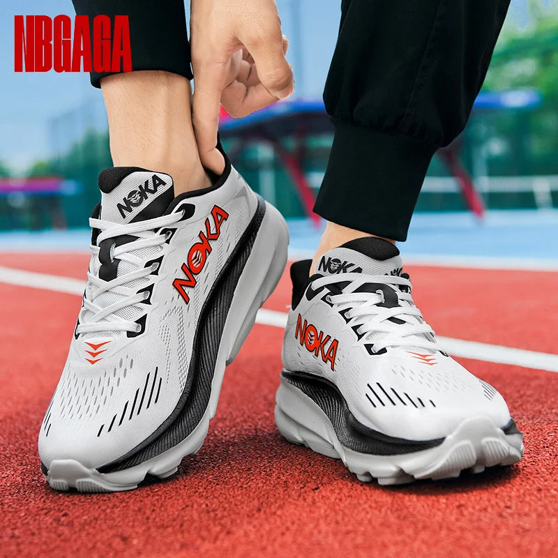 Men's Casual Sneakers Breathable Mesh Athletic Lightweight Comfortable Running Shoes Cushioning Non-Slip Outdoor Walking Shoes