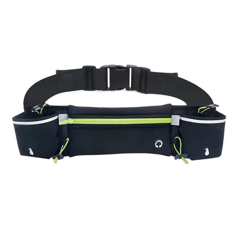 Marathon Trail Running Waist Pack For Phone Water Bottle Sports Fanny Pack Fitness Dual Pocket Running Belt Waist Bag Men Women
