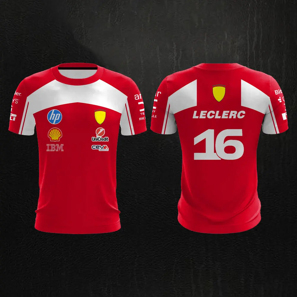 F1 Racing Outdoor Extreme Sports Quick Drying T-shirt HAMILTON 44 Driver Hot Selling Jersey Oversized Short Ssleeved Men's Shirt