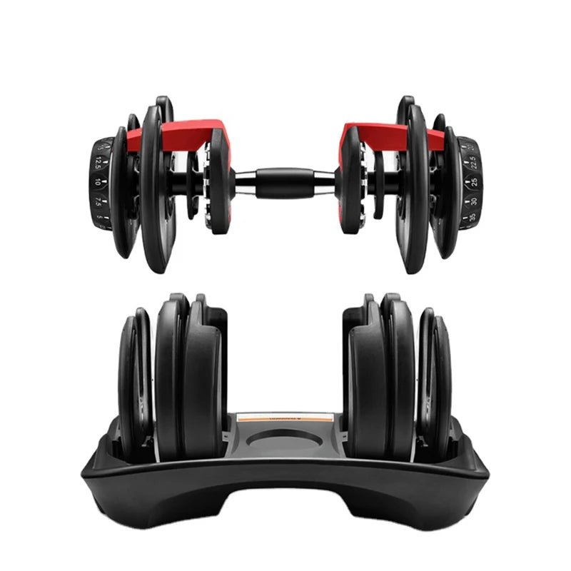 MIYAUP Household Intelligent Men and Women Adjustable Weight Fitness Dumbbell Set