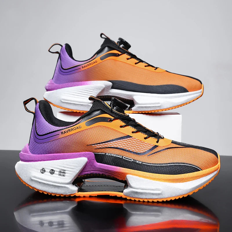 Sports shoes men's fashion versatile four season anti slip casual fashion breathable outdoor wear-resistant running sports shoes