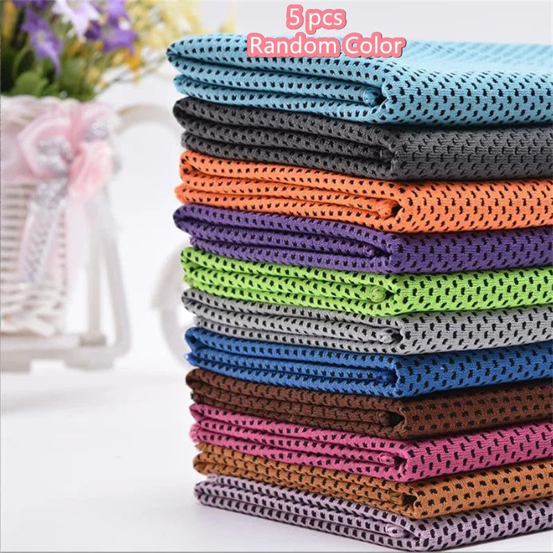 Fast Dry Sport Towel Multifunctional Travel Swimming Yoga Ultra Soft Lightweight Super Absorbent Microfiber for Gym 1-100 pcs