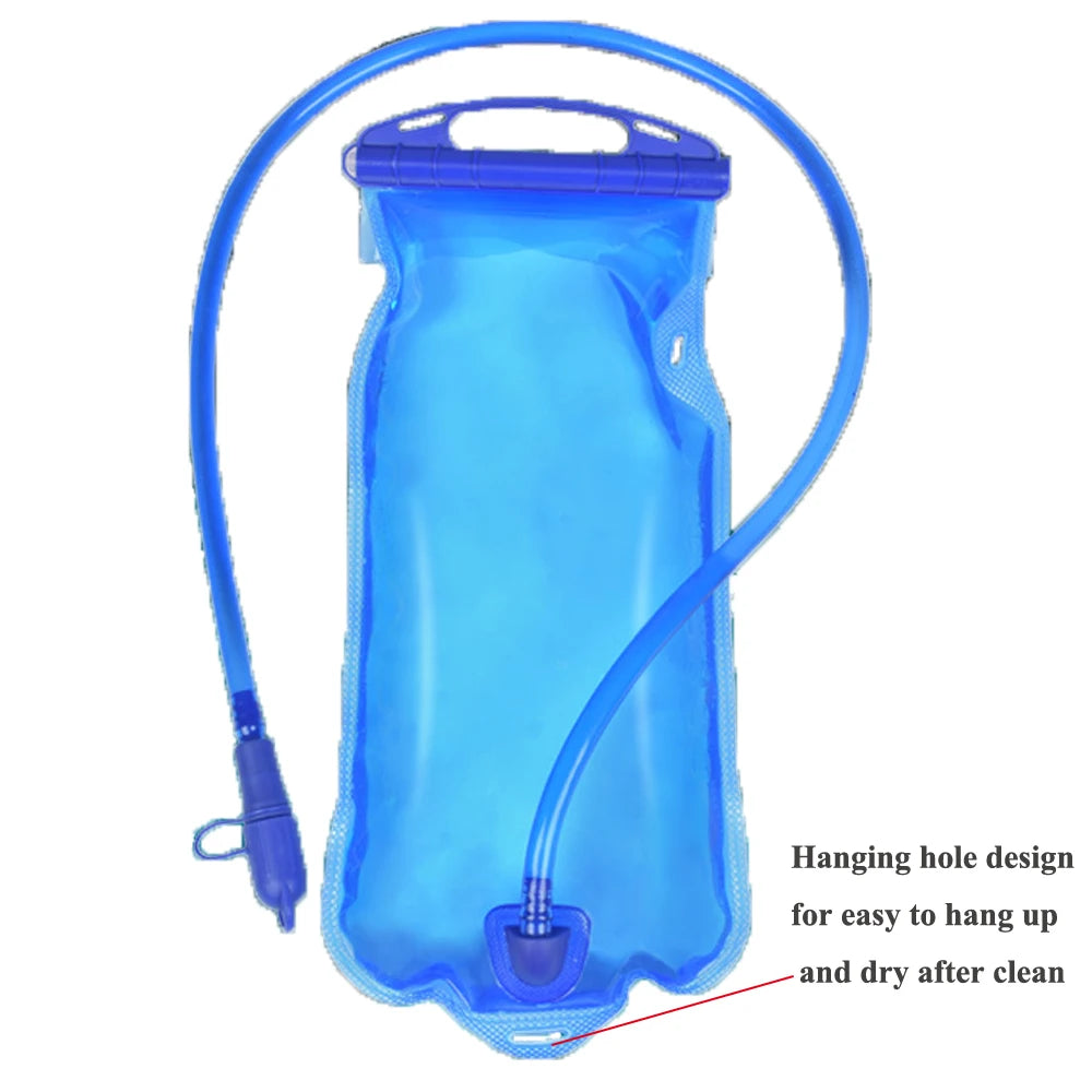 2L Water Reservoir Water Bladder Hydration Pack Vest Water Storage Bag BPA Free Running Cycling Hydration Vest Backpack waterbag