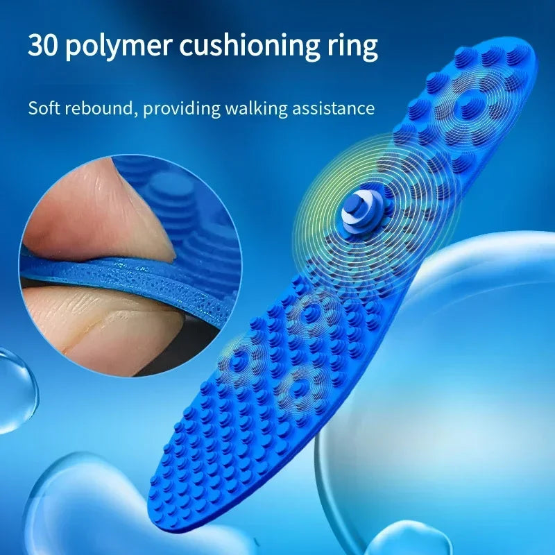 Finger pressure board Massage Insole Relieve foot fatigue Shoes Insoles Men Woman Shoe Pads Soft Sports Casual Shoes Sole 1Pair