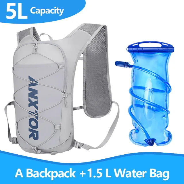 NEW Trail Running-ultra-light 5L Backpack, Running Hydration Vest, Marathon Can be used with 1.5L 500ML water bag.
