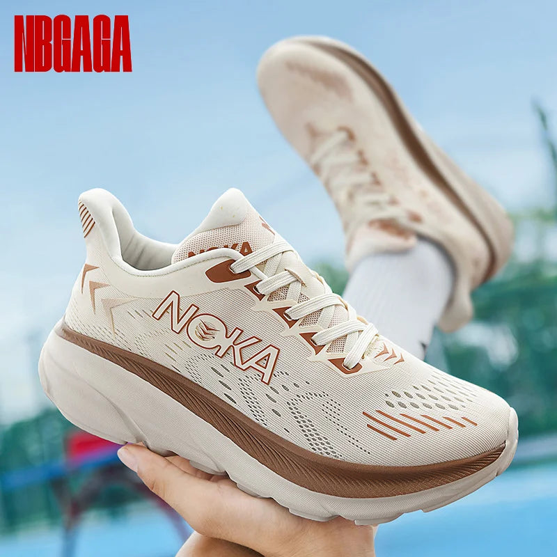 Men's Casual Sneakers Breathable Mesh Athletic Lightweight Comfortable Running Shoes Cushioning Non-Slip Outdoor Walking Shoes