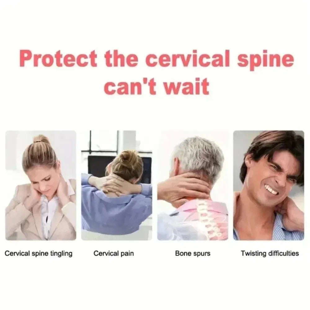 Heating  Neck Medium Soft Portable Cervical Pillow with Spontaneous Heat Therapy for Tingling, Pain