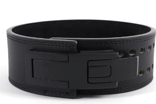 Cowhide Waist Belt Powerlifting Fitness Strong Pull Squat Training Leather Waist Support Bodybuilding Lifting Gym Weightlifting