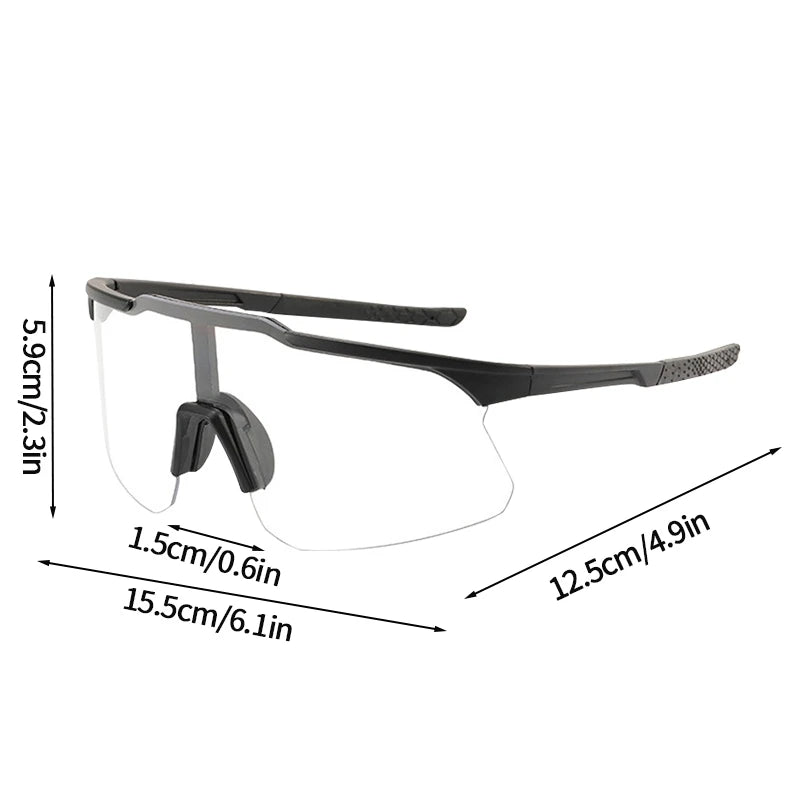 Cycling Sunglasses for Man Woman Polarized Mtb Cycling Sunglasses Outdoor Sport UV Protection Glasses for Drive Ski