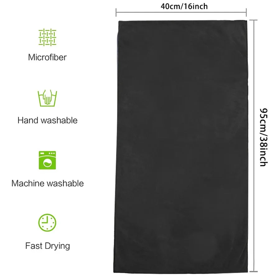 Fitness Towel for Sports Multifunctional Quick-Drying Towel Gym Equipment Sweat Pad Towel Swimming Towel Microfiber Pool Towels
