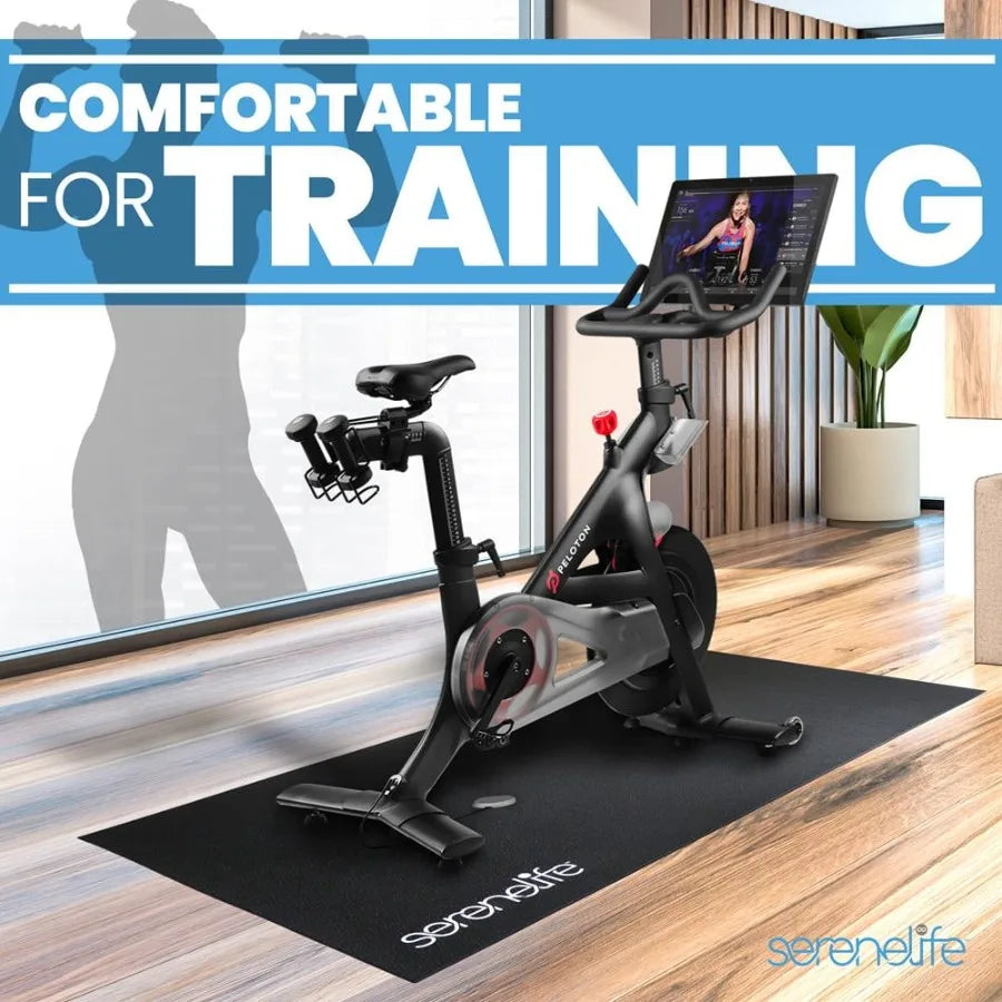 Premium Portable Fitness Exercise Mat 36 x 72 NonSlip Gym Training Equipment Floor Protection for Yoga Workout Jump Rope Ideal