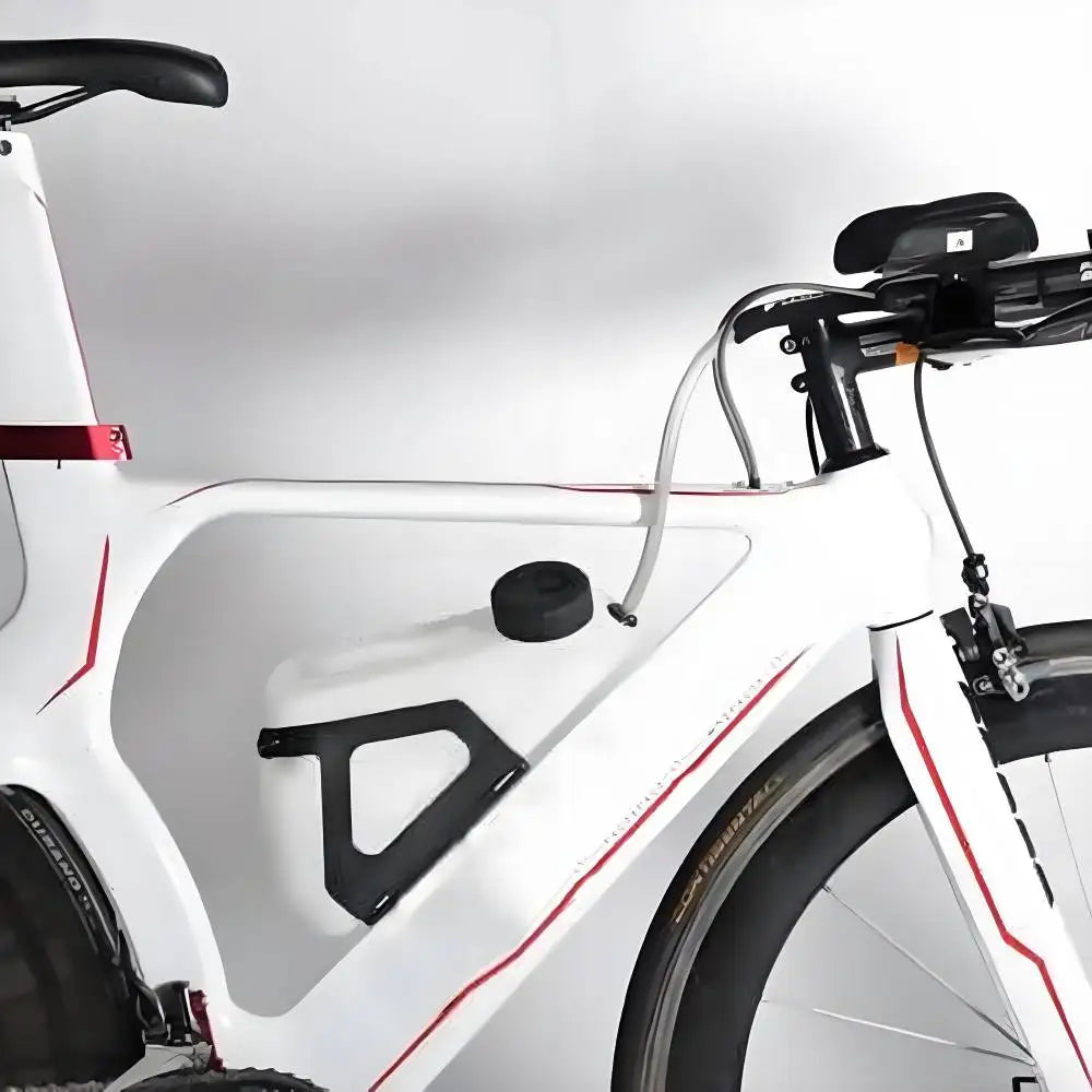 Fc35 F1 Bicycle Water Bottle, Hands-Free Frame Mounted Hydration System with Refill Port Integrated bento Box Water Cage