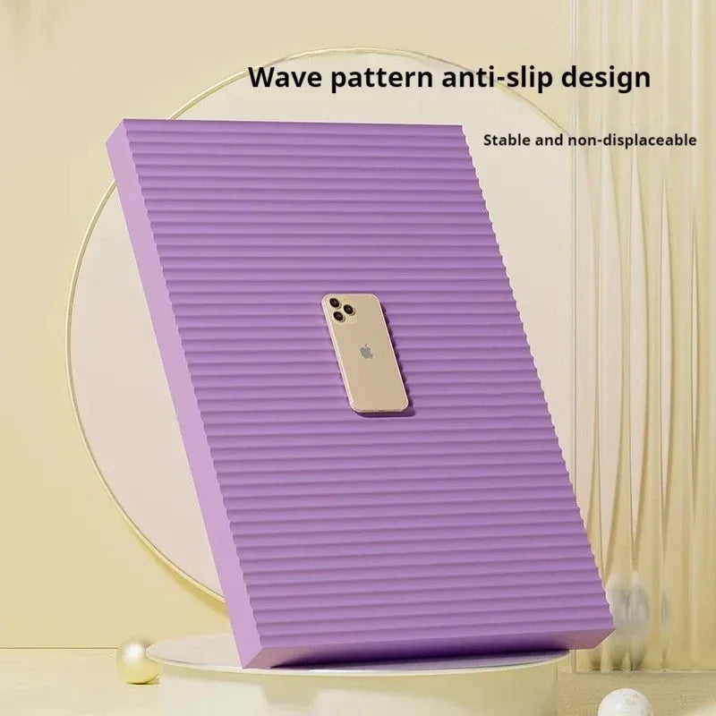 Yoga Mats Thick Anti-slip Gym Gymnastics Mat Home Anti-slip Workout Mat Ab Wheel Training Elbow Pads Core Strength Training