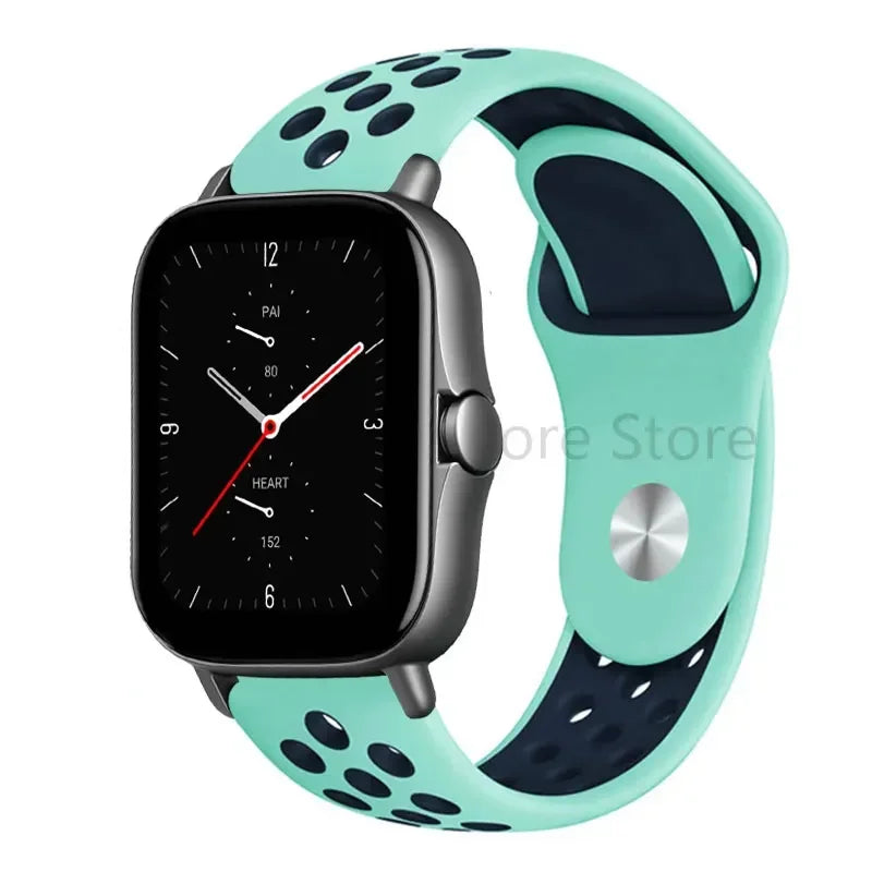 20mm/22mm Watch strap For Amazfit GTS 4-3-2e Mini/GTR 4-3-2 47mm/GTR 2e/stratos 3 sport Bracelet Amazfit Bip 5/Bip 3 pro strap